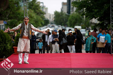 جشن خانه تئاتر در فضای باز خانه هنرمندان2