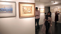 Visit Group Painting Exhibit in Ava e Honar Gallery