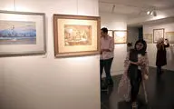 Visit Group Painting Exhibit in Ava e Honar Gallery