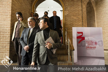 بازدید وزیر فرهنگ و ارشاد اسلامی از بخش "چارسوی هنر"