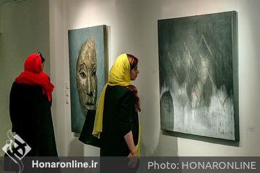 نمایشگاه نقاشی نسرین مروج در گالری شکوه