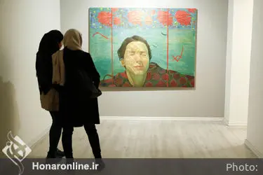 افتتاحیه ی نمایشگاه نقاشی عیسی جباری ممقانی در گالری ساربان