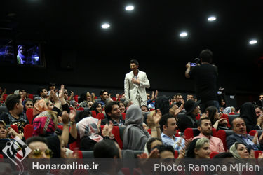 اکران سریال "مانکن"  در پردیس سینمایی کوروش
