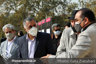  تشییع پیکر «ایران درّودی» در موزه هنرهای معاصر تهران