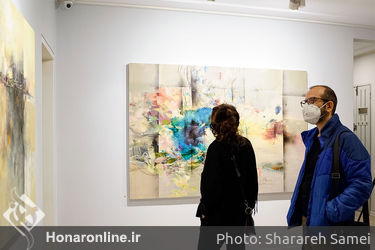 نمایشگاه نقاشی های «عبدالحمید پازکی» با عنوان «لایه های پنهان» در گالری ساربان