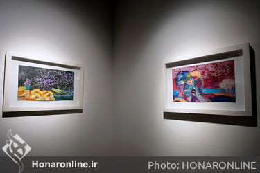 نمایشگاه نقاشی های مارال قندیلی در گالری آ