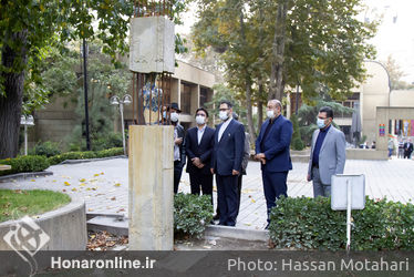 افتتاحیه یازدهمین دوسالانه ملی سرامیک ایران در فرهنگسرای نیاوران