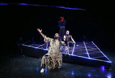 The Death of Haman Performed at Greek Analogio Festival