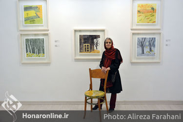 نمایشگاه آثار پروین هانی طبائی در گالری دید