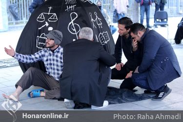 اجرای نمایش‌ «بازی» در چهل و یکمین جشنواره تئاتر فجر - پهنه رودکی