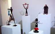 نمایشگاه حجم‌های ناهید آرین در گالری اعتماد نگارستان