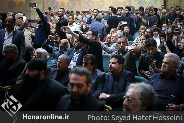 مراسم ختم ناصر ملک مطیعی