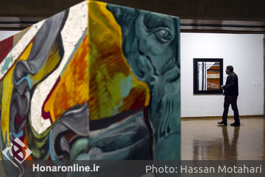 افتتاحیه نمایشگاه آثار علی فرامرزی در گالری فرهنگسرای نیاوران