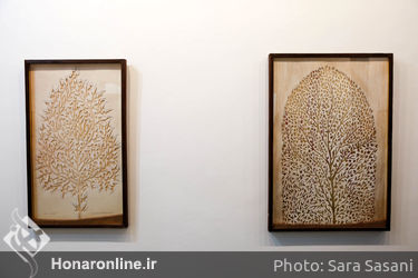 افتتاحیه نمایشگاه نقاشی های امیر کبیرنژاد در گالری آریا