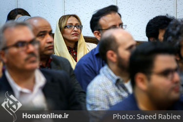 بزرگداشت منوچهر معتبر در هنرستان هنرهای زیبای تهران