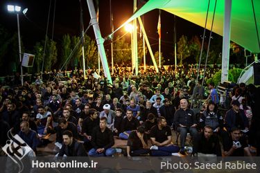 مراسم احیای شب 21 ام ماه مبارک رمضان - گلزار شهدای کوهسار 