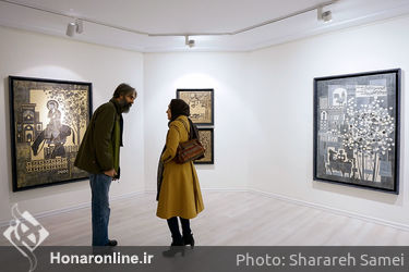 نمایشگاه آثار ایرج اسکندری  در گالری ساربان
