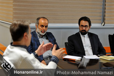 بازدید معاون امور هنری وزیر فرهنگ و ارشاد اسلامی از دبیرخانه سی و سومین جشنواره موسیقی فجر 