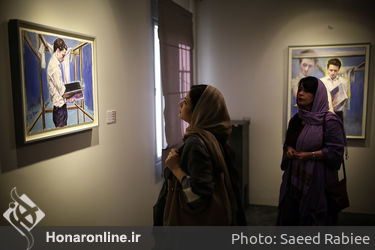 نمایشگاه نقاشی مسعود سعدالدین در گالری دیلمان
