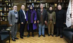 دیدار داوران بین‌الملل تئاتر فجر با کاظم نظری و دبیر جشنواره