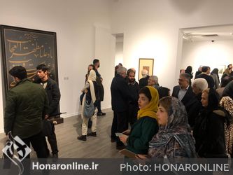 کتاب نفیس آثار میرزا غلامرضا اصفهانی در گالری آریانا رونمایی شد