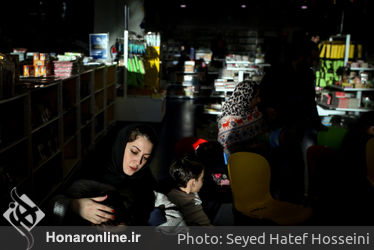 مراسم رونمایی از کتاب تصویری سپیدار در باغ کتاب