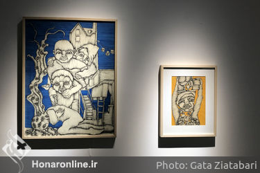 نمایشگاه آثار مانیا جلالی‌فراهانی در گالری نگر
