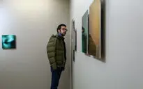 نمایشگاه آثار مهران مهاجر در گالری دستان +2