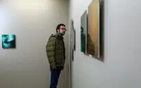 نمایشگاه آثار مهران مهاجر در گالری دستان +2