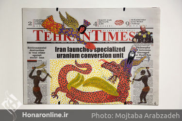  نمایشگاه نقاشی یزدان سعدی در گالری سیحون