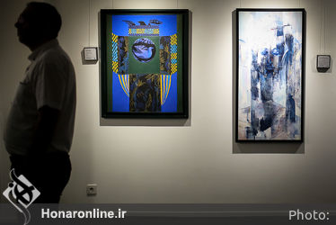 نمایشگاه گروهی نقاشی "و این منم" در گالری ایوان