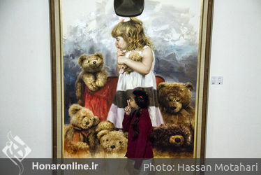نمایشگاه نقاشی رحیم نوه سی در گالری فرهنگسرای نیاوران