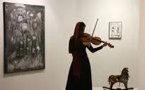 نمایشگاه نقاشی جوزپه باریلارو در گالری ساربان
