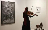 نمایشگاه نقاشی جوزپه باریلارو در گالری ساربان