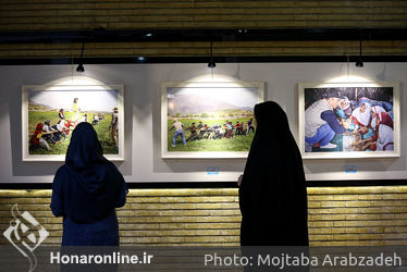 نمایشگاه عکس و نقاشی کودکان سیل زده در کانون پرورش فکری کودکان و نوجوانان