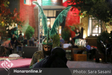 تعزیه‌خوانی در خانه هنرمندان 3