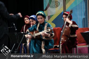 اجرای گروه خنیاگران مهر در چهارمین شب جشنواره موسیقی فجر - ایوان شمس