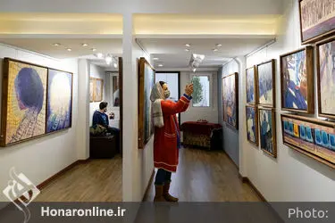 نمایشگاه نقاشی آرمین ابراهیم پور در گالری بهارک
