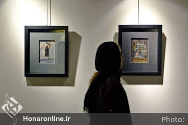 نمایشگاه آثار فریبا رهنورد در گالری چهار