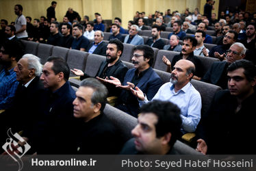 مراسم ختم زنده‌یاد بهنام صفوی در مسجد جامع شهرک غرب