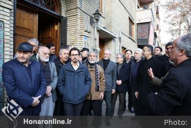 حضور هنرمندان و اهالی فرهنگ در تشییع پیکر آیت الله هاشمی رفسنجانی