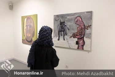 نمایشگاه نقاشی فرشید ملکی در گالری هور