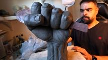 تصاویر | «قاشق آزادی» هنرمند کویتی به یاد اسیران فلسطینی زندان جلبوع