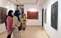 نمایشگاه آثار رابعه نیوشا در گالری هفت‌ثمر