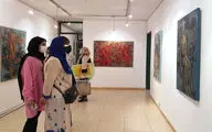 نمایشگاه آثار رابعه نیوشا در گالری هفت‌ثمر