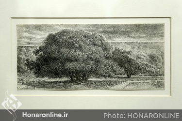 نمایشگاه آثار هنرمند درگذشته داود امدادیان در گالری هور