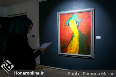 نمایشگاه نقاشی‌های ابراهیم فرجی در گالری کاما