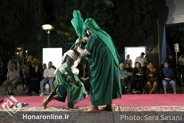 تعزیه‌خوانی در خانه هنرمندان 3