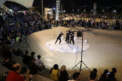 استقبال  گسترده شهروندان تهرانی از یادواره نمایشی «راویان فتح»