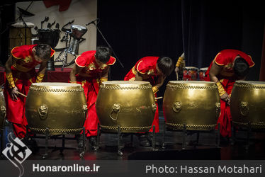 اجرای گروه لیان و خانه درام چین در سومین روز از جشنواره موسیقی فجر